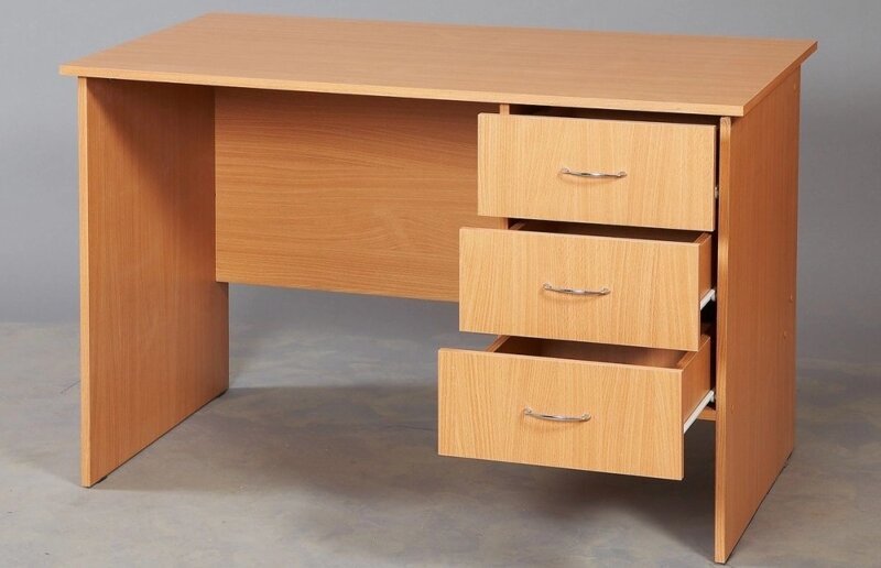 Стол письменный однотумбовый (3 ящика)1400 мм